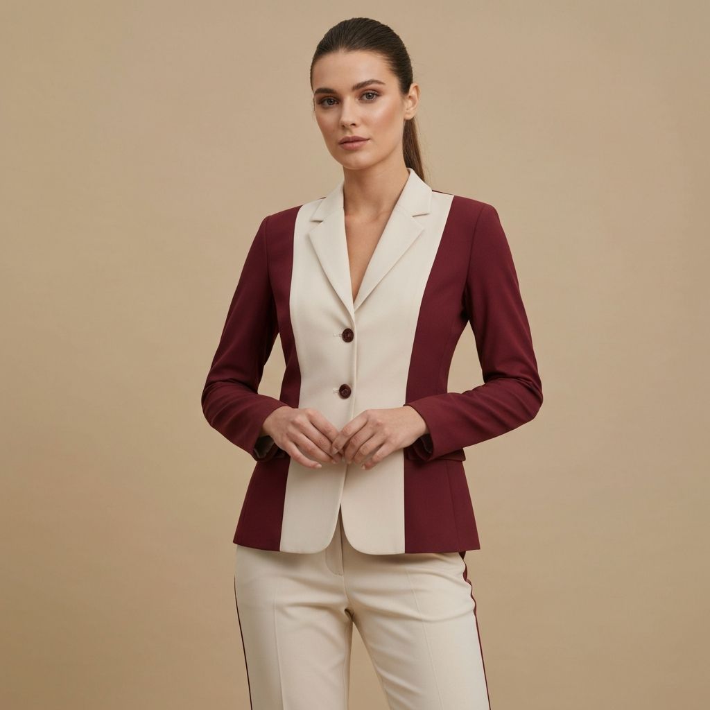 Suit Profesional Maroon
